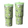 qwpmvhsak 30oz Panda Tumbler with Handle