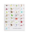 QWZTAEOZA Educational Language Poster Vietnamese Alphabet Chart Letters Pronunciation Guide for Beginners Classroom Home Wall Decor 8 X 12 in