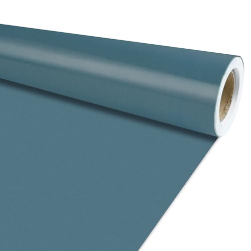 Qyeahkj 20 Ft x 17.7Inch Bulletin Board Paper Roll Boho Bulletin Board Decor Better Welcome Bulletin Board Paper Boho Classroom Decoration Wall Paper for Kids School Home Wall Decor (Dark Blue)
