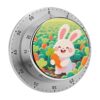 Rabbit and Carrot Digital Kitchen Timer Countdown Timer