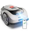 Raccoon 2 SE Wire Free Robot Lawn Mower, No RTK for Max. 0.15 Acre Lawn Area, 1.18"–3.15” Cutting Height, Intelligent AI Robotic Lawn Mower with 5Ah Fast-Charging Battery Robot Mower for Small Lawns
