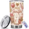 Raevaki Personalized Teacher Tumbler - Gifts For Teachers - Custom 2D Flat Back To School Cup T15 - Classroom Tumbler - Teacher's Day, Graduation, Birthday Gifts For Teachers, Educator