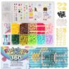 Rainbow Loom: 2,800 Bands 360 Free Form Kit with 360 Loom, Accessory Frame, Storage Case, 100+ Accessories & 3 Hooks - DIY Figure Making Set for Kids 8+