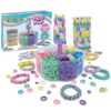 Rainbow Loom Fluff Band Puff Pop - Amazon Exclusive - Fluffy Loom Bands Bracelet Making Kit, Kids Craft Kit with Colorful Puff Bands for Creative Play