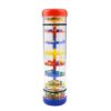 Rainmaker Baby Rain Stick Toys for Kids: 8 inch Rainstick Sensory Rattle Toys for Babies,Shaker Rainfall Tubes Musical Instrument -Red