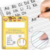 Raised Ruled Handwriting Paper Spiral Bound 8.5x11 Inch Raised Lined notebook Writing Practice Writing Paper Kindergarten Practice with ADHD 0.63In Sensory Line Dysgraphia Pad for Kids Students (1)