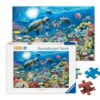 Ravensburger - Beneath The Sea - 5000 Piece Jigsaw Puzzle - Stunning Imagery - Beautiful and Intricate - Underwater Turtles, Dolphins, and More - Premium Quality - Puzzles for Adults