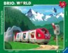 Ravensburger - Children's Puzzle - 24-Piece Frame Puzzle - Mountain Adventure/BRIO - Girl or boy from 4 Years Old Puzzle Made in Europe - 05615