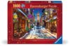 Ravensburger - Christmastime - 1000 Piece Jigsaw Puzzle - Dazzling Turn of The Century London City Scene in Stunning Detail - Premium Quality - Ages 12+
