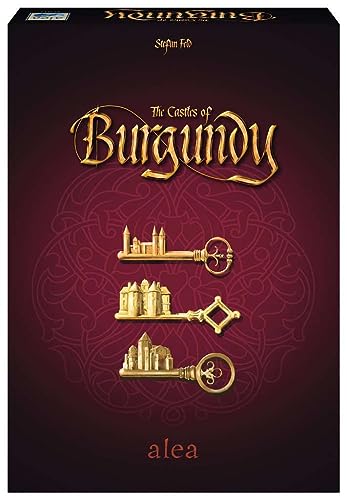 Ravensburger Castles of Burgundy Board Game | Engaging Strategy Game for Ages 12 & Up | Ideal for Family Game Night | 20th Anniversary Alea Edition | Rule The Realm Experience with Model:26925