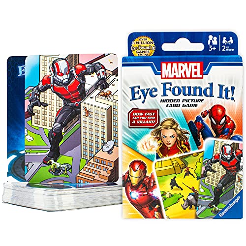 Ravensburger Marvel Eye Found It Card Game - Engaging Board Game for Children and Adults | Enhances Skill Development | Fun Family Entertainment | Over 3 Million Sold Worldwide