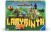 Ravensburger Minecraft Labyrinth - A Strategic Maze Challenge Featuring Steve, Alex, Creepers, Spiders,Llamas, and More - Fun Family Game for 2-4 Players - Ages 7 and Up