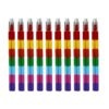 RBRMHM 10PCS for, Stackable Crayon Pencil 10 Color Birthday Party Bag Fillers Christmas Stocking Fillers