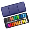 RBRMHM 12/18/24 Color Watercolor Paint in Metal Case with Water Brush Pen Artist Art Set for Beginner Watercolor Painting