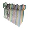 RBRMHM 20 Roll Masking Tape Simple Decorative Tapes Retro Paper Tapes Washis Tape Journal Scrapbooking Crafting Supplies