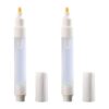RBRMHM 2 Pcs/Set 5mm Yellow Round Head Paint Pen Empty Paint Markers Fillable Paint Pen for Watercolor Rock Painting