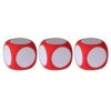 RBRMHM 3Pcs Dry Erases Dices Set Multipurpose Colorful Write On Wipe Off Dry Erases Blocks White Boards Dices Cubes for Numbers
