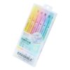 RBRMHM Erasable Highlighter Markers Erasable Pen For Night Use Design Friendly Plastics Design Multiple Colors Comfortable Grip
