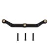 RC Car Accessories for Traxxas TRX-4M 1/18 RC Crawler Car Upgrades Brass Color Steering Link Caster Blocks Axle Diff Cover rc Replacement DIY Parts(Steering Link)