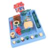 Rcniso Maze Ball Run Track Game, Ball Run Track Game Safe Interactive Toy for Boys