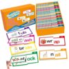 Read and Rhymes Books Letter Sounds Flashcards Phonics Flashcards Word Family Books for Kindergarten Phonics