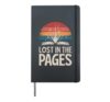 Reading Lost In The Pages Hardcover Journal, Black