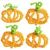 READY 2 LEARN Halloween Crafts | Create Your Own Bead Pumpkins | Set of 4 | DIY Halloween Crafts for Kids | Mess-Free | Kid-Friendly Instructions