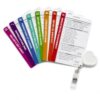 Real Estate Exam Cheat Sheet Math Calculation Reference Cards - Formulas Examples Exam Traps Waterproof PVC Flash Cards, Color Coded Quick Study Guide for Real Estate Agent Supplies Must Haves 2026