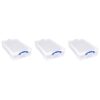 Really Useful Box 33 Liter Storage Container with Snap Lid and Clip Lock Handle for Lidded Home Item Storage Bins, Stores 44 DVDs or 186 CDs, 3 Pack