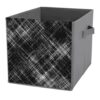 Reccmeny Black And White Scratch Cube Storage Bins