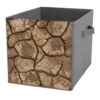 Reccmeny Cracked Earth Cube Storage Bins