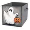 Reccmeny Ghost Holding Candy Bucket Cube Storage Bins