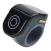 Rechargeable finger ring counter with UltraLight construction, dual display and adjustable setting for comfortable counting for extended periods (Green)