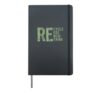 Recycle, reuse, renew, rethink Hardcover Journal, Black
