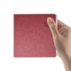 Red Hardcover Sketchbook Square Hardbound Sketch Journal 4.7 x 4.7 Inch 42 Sheets Art Book 250GSM Ultra Smooth Paper Ideal for Pencils,Water Color Pen,Marker Pen