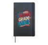 Red White SECOND GRADE VIBES Teacher I Teach Cutest Pumpkins Hardcover Journal, Black