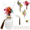 Reed Diffuser Set with Frosted Glass Bottle 150ml Fragrance-Free