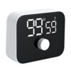 Regulated Rotary Timer Silent Hangable Timer Rotatable Household Supplies for Restaurant Kitchen School Teaching Silent for Classroom
