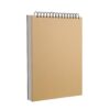 Removable Page Sketch Notebook 16K / A4s / 8K Size 60 Sheets Krafts Cover for Creative Projects Detachable Sketch Paper Notebook