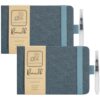 Remowith Watercolor Journal Sketchbook 2 Pack 5.5x8.2 Navy Blue