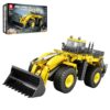 Reobrix Bulldozer Building Blocks Set for Adults with Lights 22009, RC Loader Building Toy, Remote Control City Construction Engineering Vehicle Mechanical Excavator Model Kit for Adult (1746PCS)