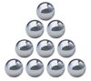 Replacement Chromium Steel Marbles for STEM Toys, Marble Run, Brain Games, GraviTrax, Gravity Maze, Marble Maze - Great for All Toys & Games requiring a 1/2-inch Ball. (Pack of 10)