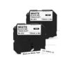 Replacement for Btag-231 Btag231 Label Tape 12mm 0.47 White