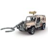 Rescue Friction Dinosaur Car Toy | Dinosaur Cars for Toddlers | Toy Cars with Sound Effects | Pull Back Car for Kids | Holiday and Birthday Gift for Boys & Girls 2+ Years Old