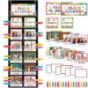 Resholder Class Jobs Pocket Chart Classroom Helpers Management Educational Daily Schedule Chart Student Behavior Bulletin Board for Teacher Daycare Preschool Elementary Back to School Decor Supplies