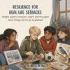 Resilience for Real-Life Setbacks-Simple ways to recover, reset, and try again when things do not go as planned: A Growth Mindset Book About Mistakes, Coping Skills, Problem Solving, Confidence and Bouncing Back