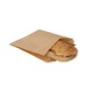Restaurantware-Bag Tek 7 x 2 x 9 Inch Paper Cookie Bags, 3000 Food Grade Sandwich Sleeve Bags - Silicone-Coated, For Bakery Treats or Party Favors, Kraft Paper Snack Bag, Serve Pastries or Donuts