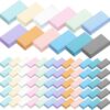 Resurhang 144 Pcs Bulk Erasers for Kids Pencil Erasers School Gifts for Student Pastel Colors Neon Colors Cute Party Favor for Classroom Art Office, Back-to-School Supplies(Stylish Color)