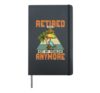 Retired 2024 Shirt Vacation Retirement Party Celebration Hardcover Journal, Black