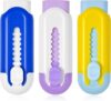 Retractable Eraser, Pack of 3, Pencil Eraser for Pencils,Assorted Color